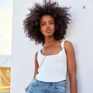 Brock Collection H&M Corset top sz M